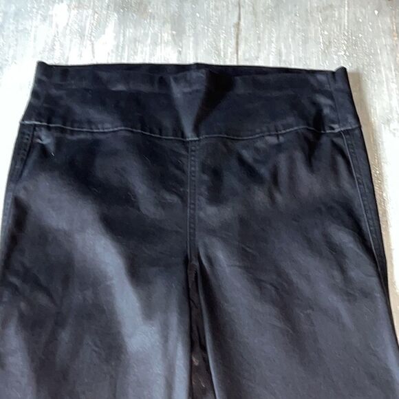 LEVEL 99 Coated Devon Pull On Skinny Jeans in Vinyl Color-M - Picture 3 of 10